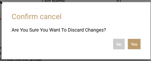 Discard changes warning when adding a person