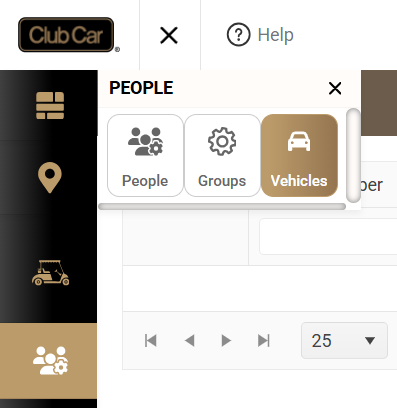 Commercial Vehicle tab placeholder