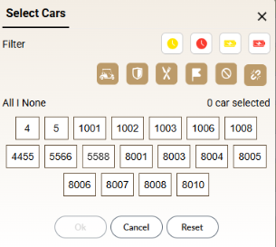 Member Car filter hidden when the feature is disabled